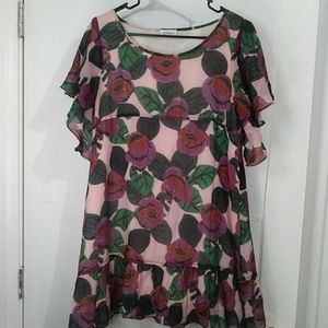 Salinas Bossa Floral Mini Dress